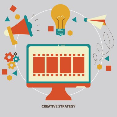 bir dizüstü bilgisayarın düz dizayn vektör çizimi