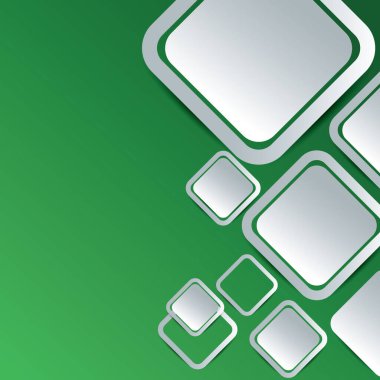 Yeşil ve siyah kareli soyut arkaplan