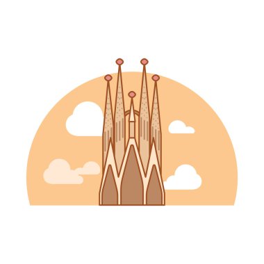 Tacın tek düz simgesinin vektör illüstrasyonu