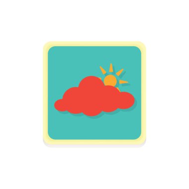 hava tasarımı vektör illüstrasyonu