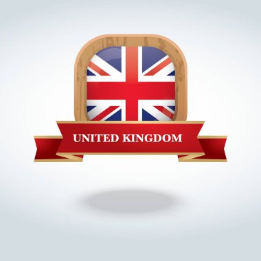 Renk bayrağı vektör illüstrasyonu