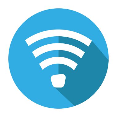 wifi sembolü vektör simgesi