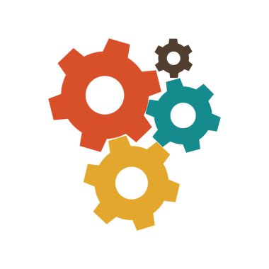 Vektör illüstrasyonu, simge ögesi arkaplanı