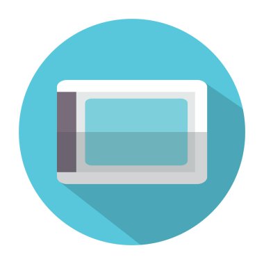 Modern b 'nin vektör çizimi kredi kartı simgesinden yoksun