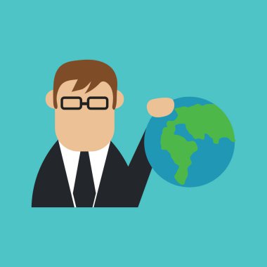 Vektör illüstrasyonu, simge ögesi arkaplanı