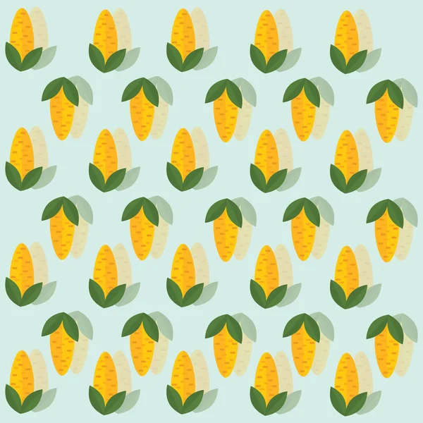 Maize Background Stylized Vector Illustration — Stock Vector