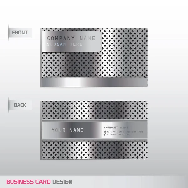Business Card Vector Illustration — Stock Vector