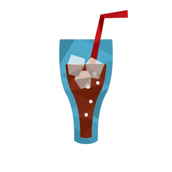 Cocktailglas Ikone Flache Abbildung Von Getränkevektorsymbolen Für Das Web — Stockvektor