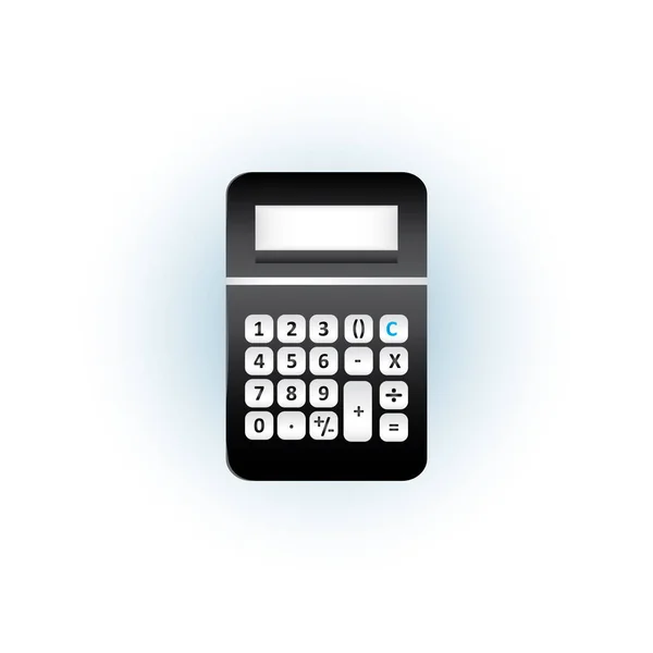 Icône Calculatrice Illustration Vectorielle — Image vectorielle