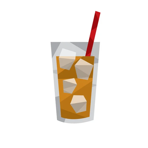 Cocktailglazen Icoon Vectorillustratie — Stockvector