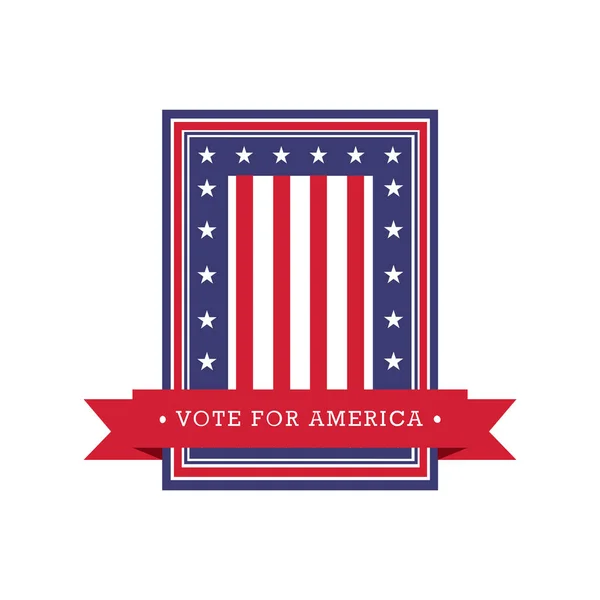 Usa Template Vector Illustration — Stock Vector