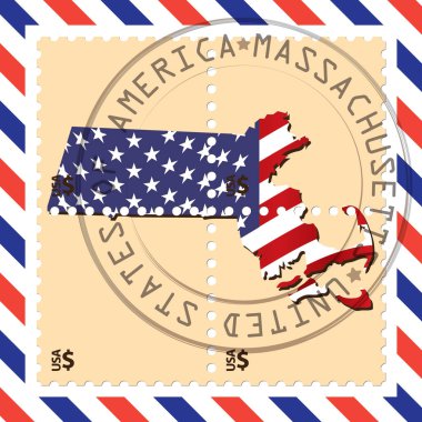 ABD şablonu, vektör illüstrasyonu
