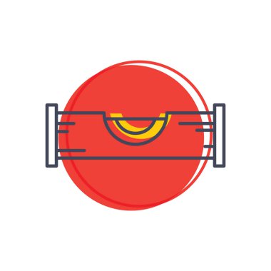 Yapı aracı, vektör illüstrasyonu