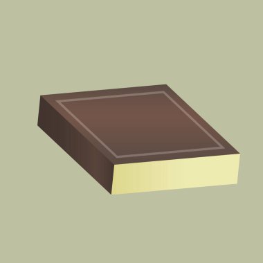 Kitap simgesinin vektör illüstrasyonu