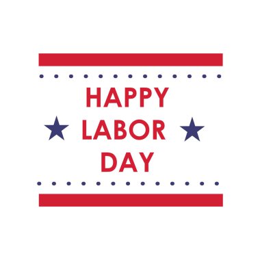 ABD şablonu, vektör illüstrasyonu