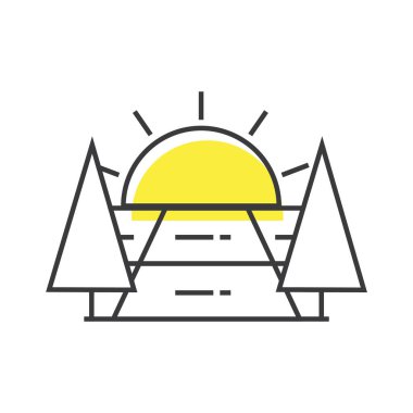 seo ve inşaat simgesinin vektör illüstrasyonu