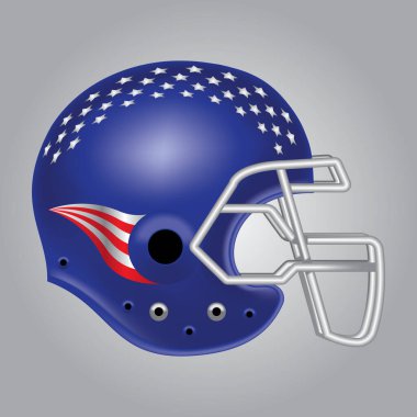 Miğfer yassı simgesi, vektör illüstrasyonu