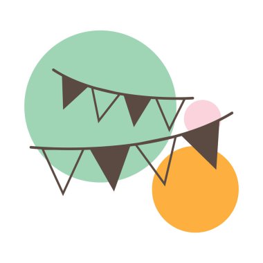 Kurdele simgesinin vektör illüstrasyonu