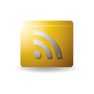 rss simge vektör illüstrasyonu