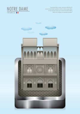 Şehir şirketi için bir arkaplan vektör çizimi.