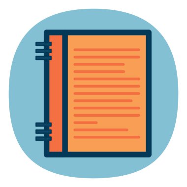 çizgi film uygulama simgesi, vektör illüstrasyonu