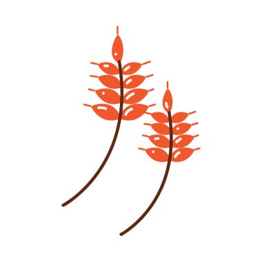 Buğday, tasarım vektör çizimi