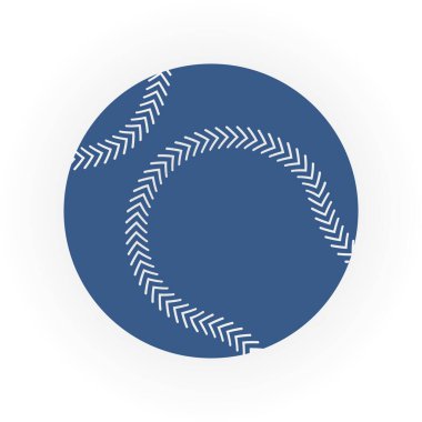 beysbol simgesi, renkli vektör illüstrasyonu