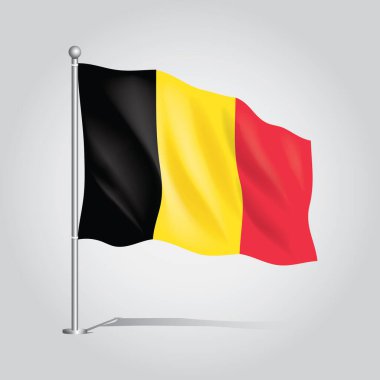 Almanya bayrağının vektör illüstrasyonu