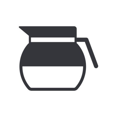 kahve fincanı ikonu vektör illüstrasyonu