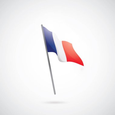 Amerika Birleşik Devletleri bayrağı. vektör illüstrasyonu