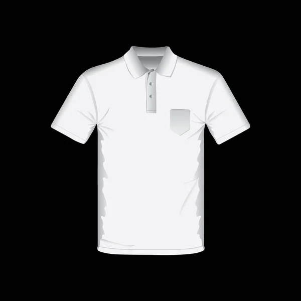 Modèle Shirt Noir Pour Nouvelle Année Football — Image vectorielle