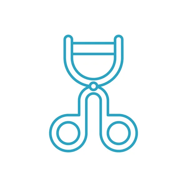 Icono Médico Para Web Móviles Infografías Vector Símbolo Azul Claro — Vector de stock