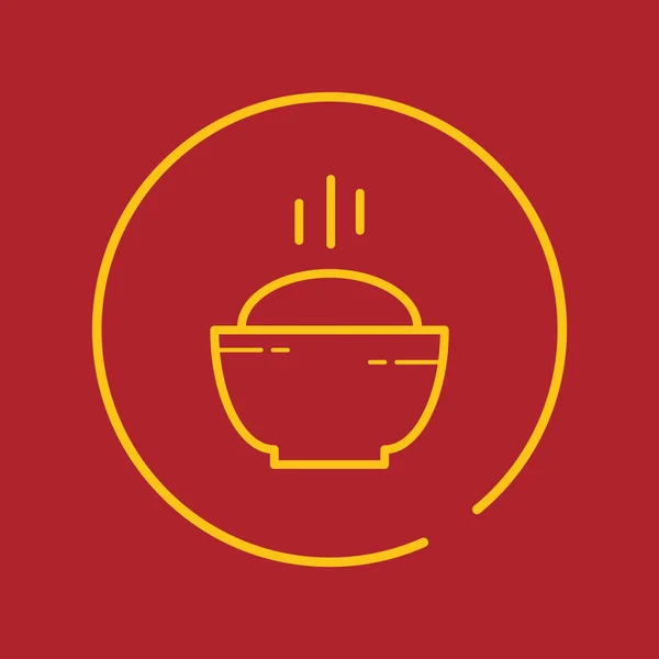 Vektorillustration Der Ikone Der Modernen Küche — Stockvektor