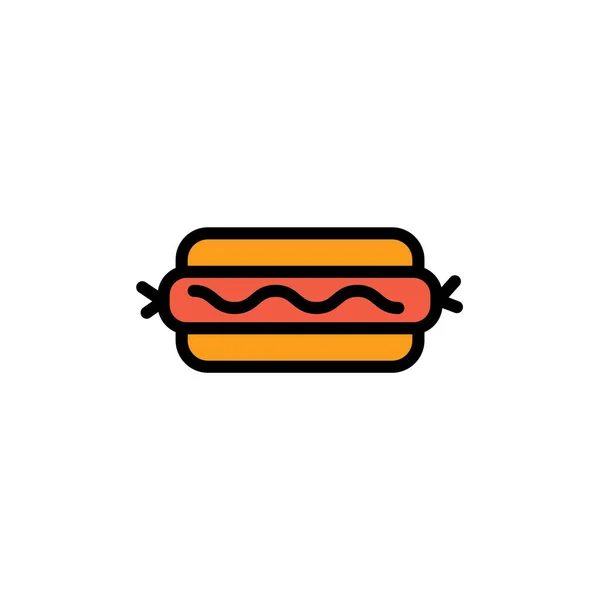 Fast Food Pictogram Vector Illustratie — Stockvector