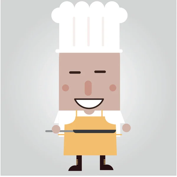 Icône Chef Illustration Vectorielle — Image vectorielle