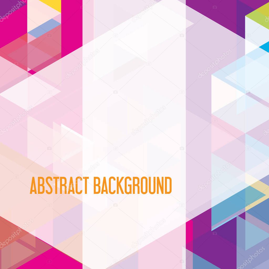 Abstract background, colorful vector illustration