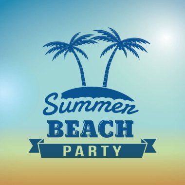 Yaz tatili tasarımı, vektör illüstrasyon eps10 grafiği