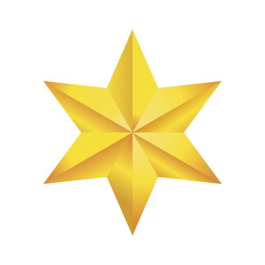 yıldız ödülü düz simgesi, vektör illüstrasyonu