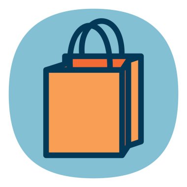 çizgi film uygulama simgesi, vektör illüstrasyonu