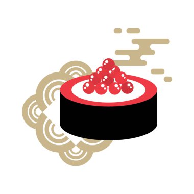 Bir pastanın vektör illüstrasyonu