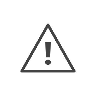 Dikkat işareti, vektör çizimi