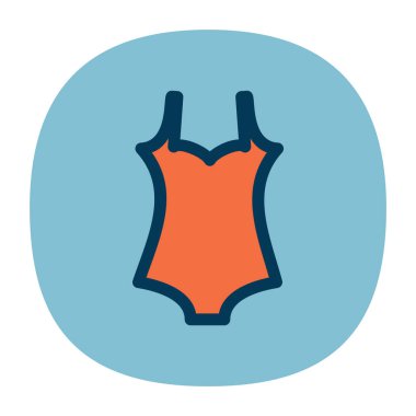 çizgi film uygulama simgesi, vektör illüstrasyonu