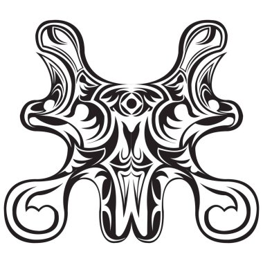 kabile dövmesi, tasarım vektörü çizimi