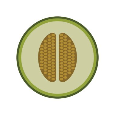 çizgi film uygulama simgesi, vektör illüstrasyonu