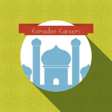 Dini selamlama biçimlendirilmiş vektör illüstrasyonu