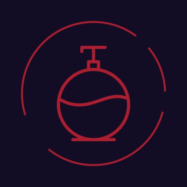 Sabun dağıtıcısının vektör illüstrasyonu