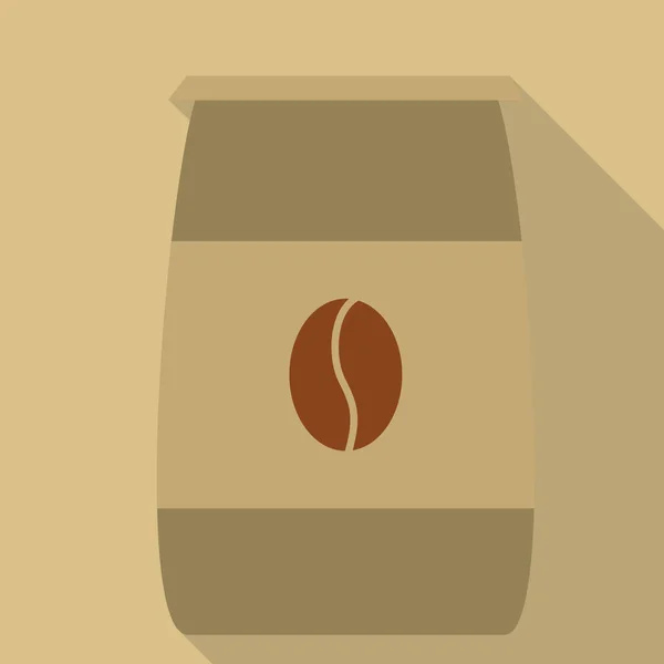 Chicco Caffè Icona Vettoriale Illustrazione Grafica — Vettoriale Stock