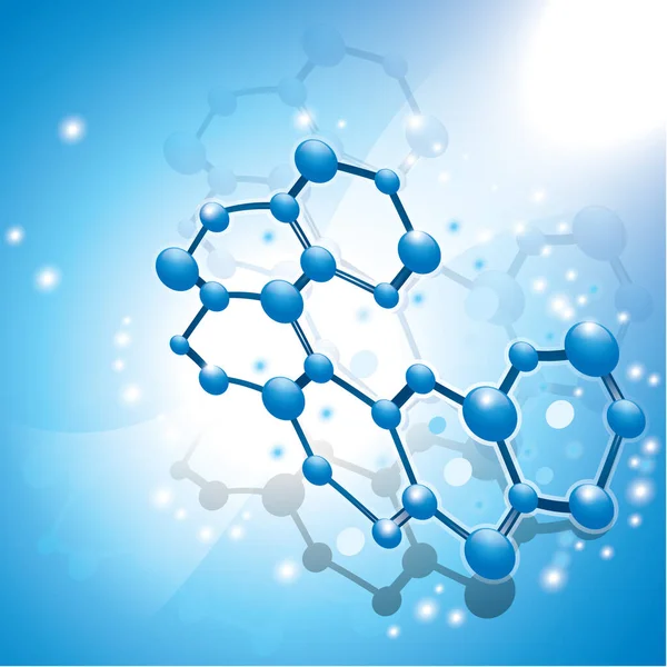 分子设计 格式化矢量图解 — 图库矢量图片