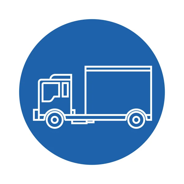 Ciężarówka Projekt Wektor Ilustracji — Wektor stockowy