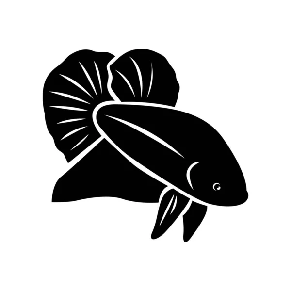 Peces Mar Icono Vector Ilustración Diseño Gráfico — Archivo Imágenes Vectoriales